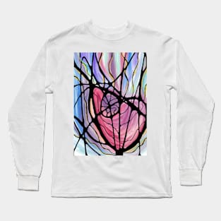 neurographic art 2 Long Sleeve T-Shirt